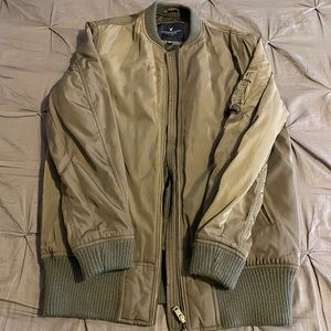 SALE ⭐️ American Eagle Olive Bomber Jacket